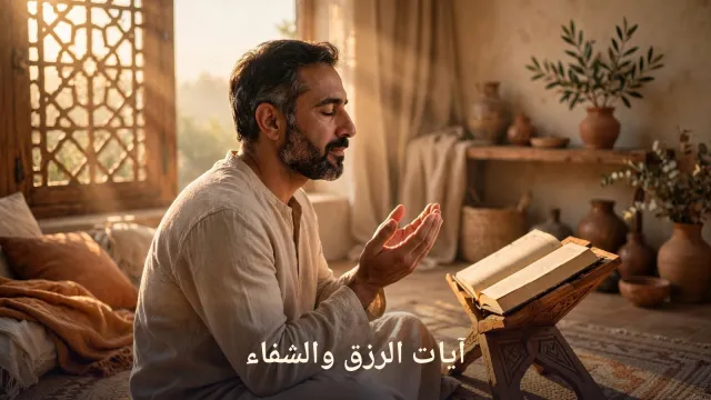 آيات الرزق والشفاء: رقية شرعية لمن أُصيب بعينٍ أو سحرٍ بإذن الله