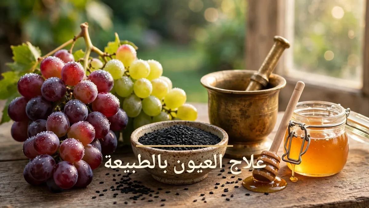 علاج أمراض العيون بالطبيعة