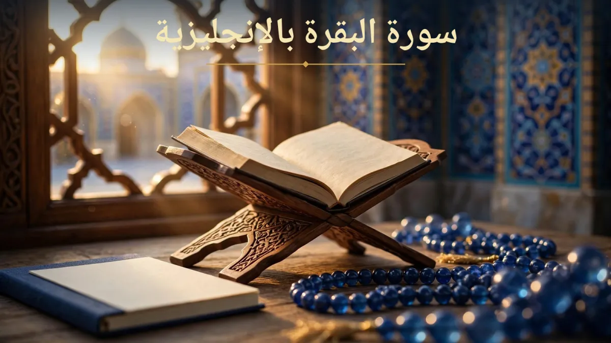 معاني أول 24 آية من سورة البقرة باللغة الإنجليزية (الجزء الثاني)