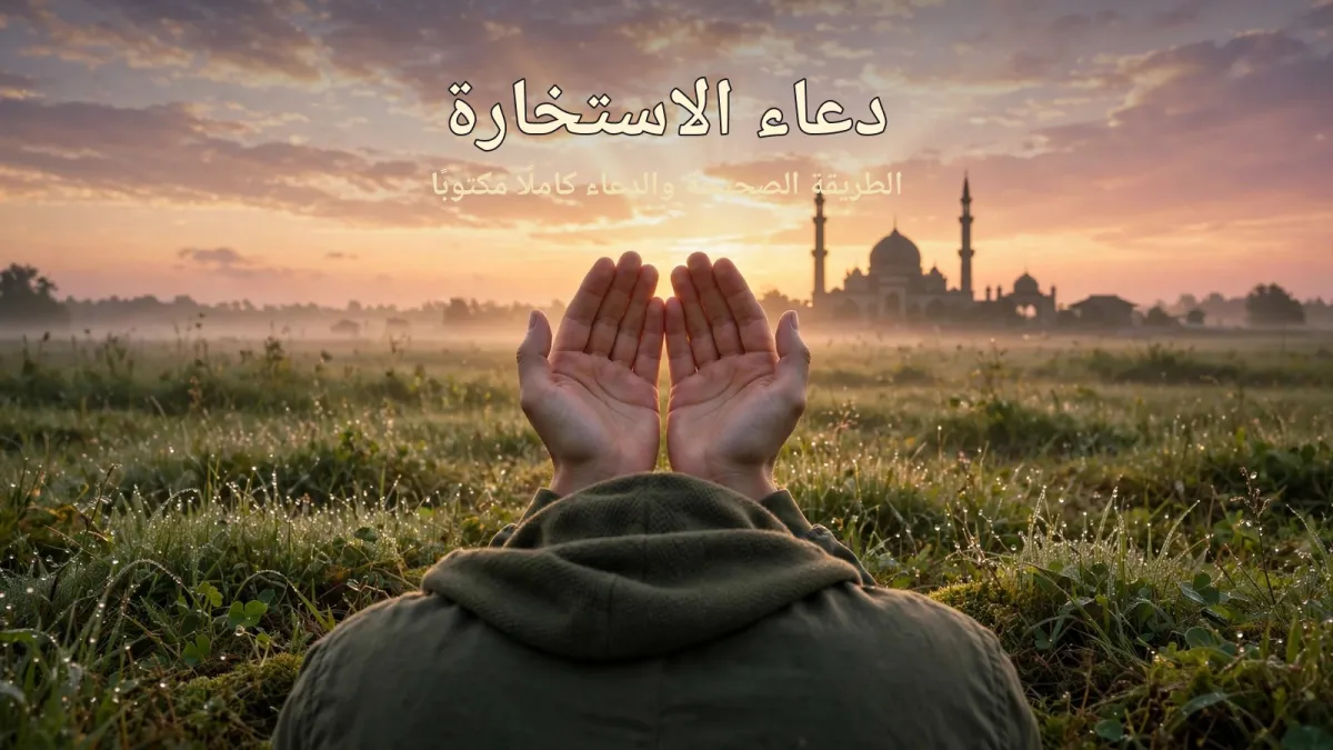 دعاء الاستخارة