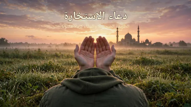 دعاء الاستخارة: الطريقة الصحيحة والدعاء كاملًا مكتوبًا