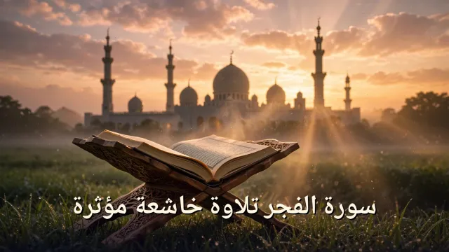 سورة الفجر بتلاوة خاشعة مؤثرة تلامس قلبك قبل أذنيك