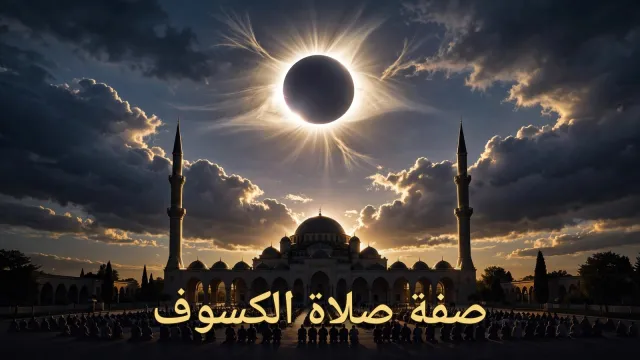صلاة الكسوف: صفتها وكيفيتها وأحكامها بالتفصيل