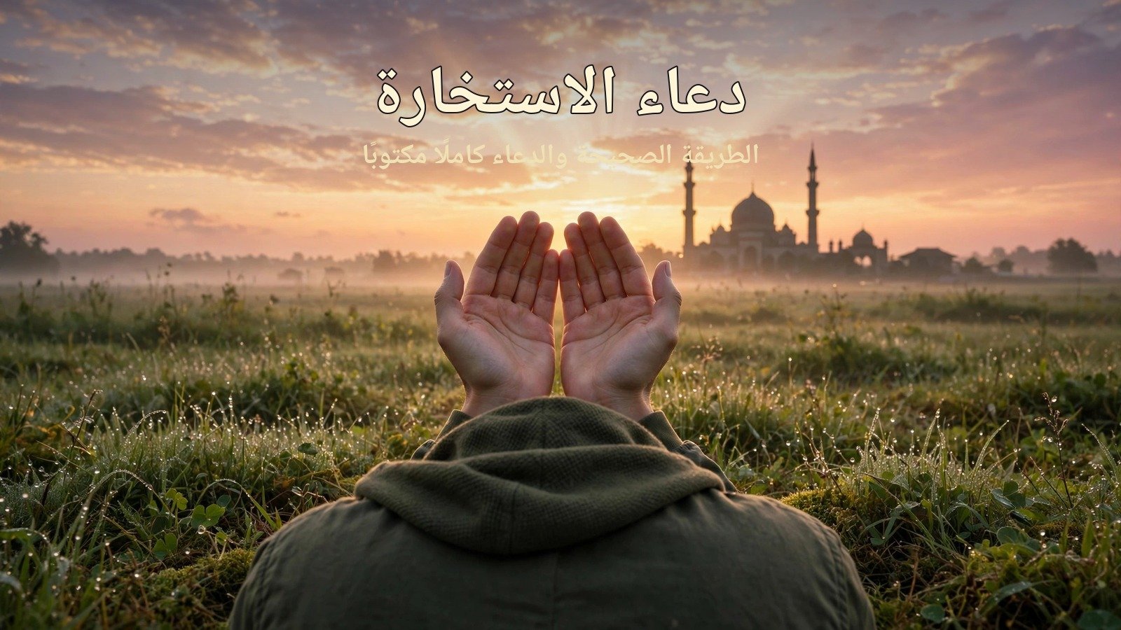 دعاء الاستخارة