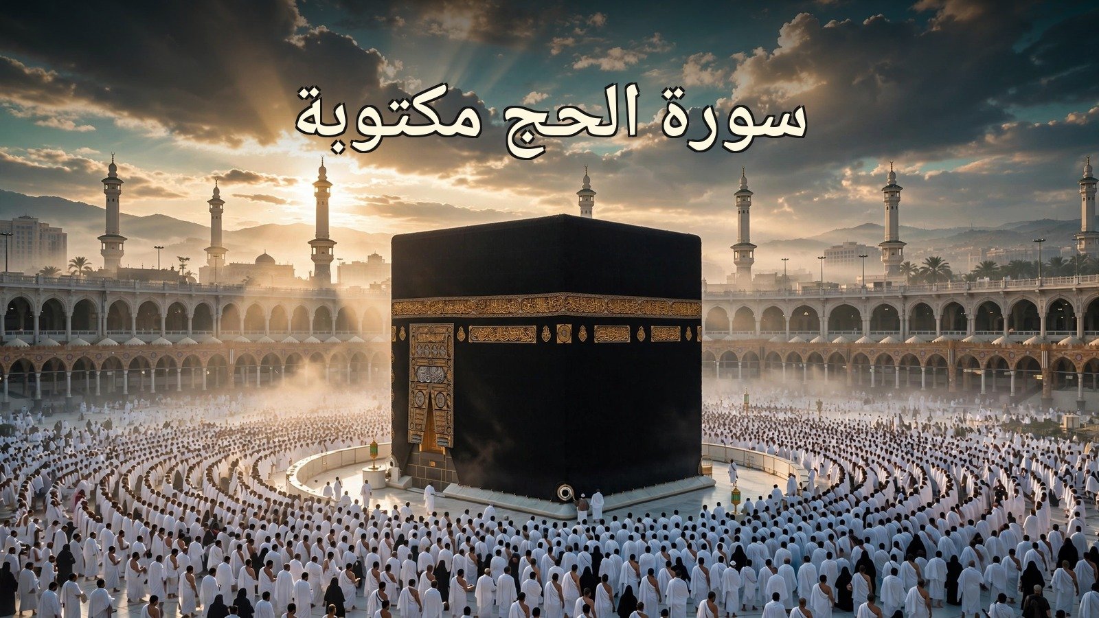 سورة الحج مكتوبة كاملة للقراءة