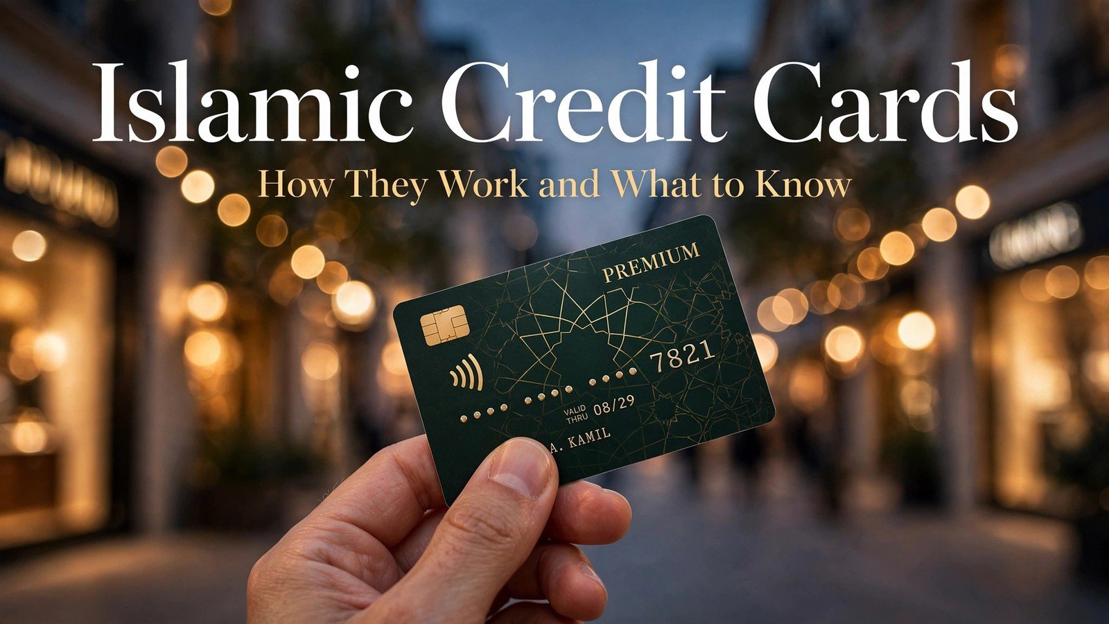 Islamic Credit Cards Guide