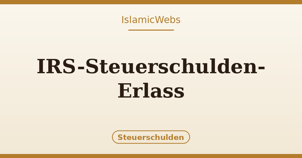 Steuererleichterung beim IRS: Vergleichsangebot, Ratenzahlung und wie Sie Hilfe erhalten